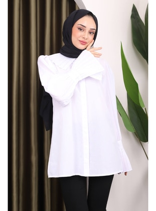 White - Blouses - İmaj Butik