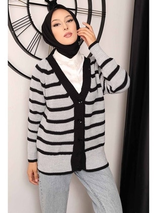 Grey - Cardigan - İmaj Butik