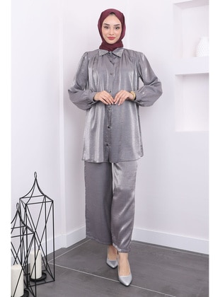 Grey - Suit - İmaj Butik