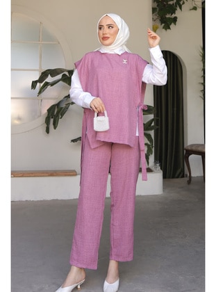 Dusty Rose - Unlined - Suit - İmaj Butik