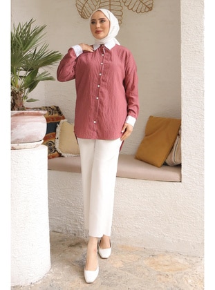 Dusty Rose - Blouses - İmaj Butik