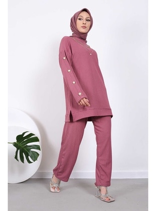 Dusty Rose - Unlined - Suit - İmaj Butik