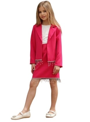 Fuchsia - Girls` Suit - Riccotarz