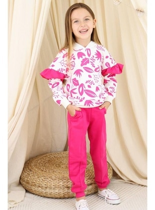 Fuchsia - Girls` Suit - Riccotarz