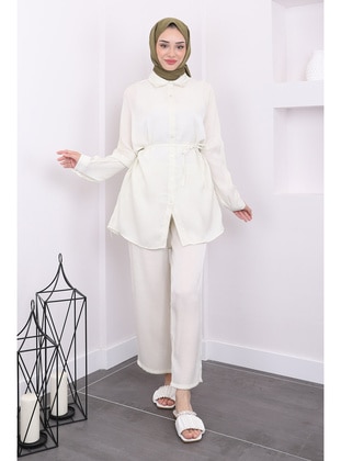 Cream - Suit - İmaj Butik