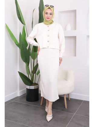 Cream - Knit Dresses - İmaj Butik