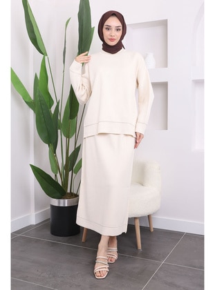 Cream - Knit Suits - İmaj Butik