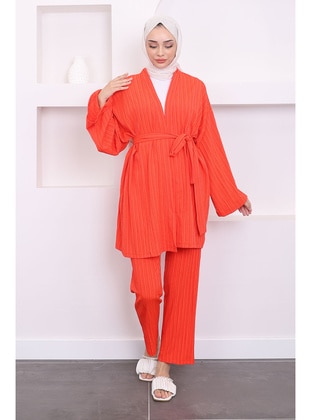 Orange - Suit - İmaj Butik