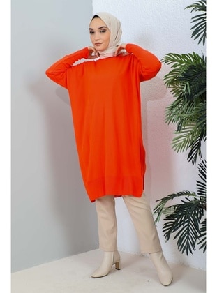 Orange - Knit Tunics - İmaj Butik