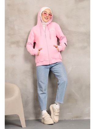 Pink - Sweat-shirt - İmaj Butik