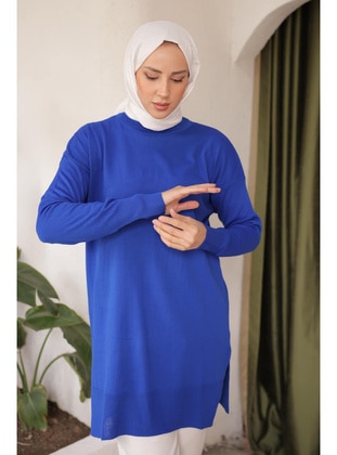 Saxe Blue - Tunic - İmaj Butik