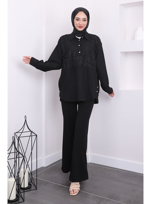 Black - Blouses - İmaj Butik