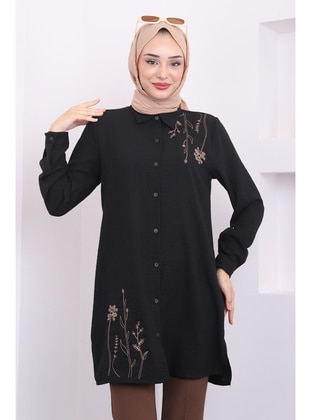 Black - Blouses - İmaj Butik