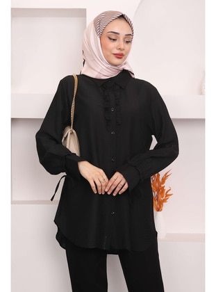 Black - Blouses - İmaj Butik