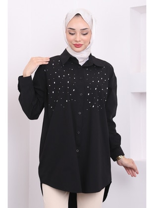 Black - Blouses - İmaj Butik