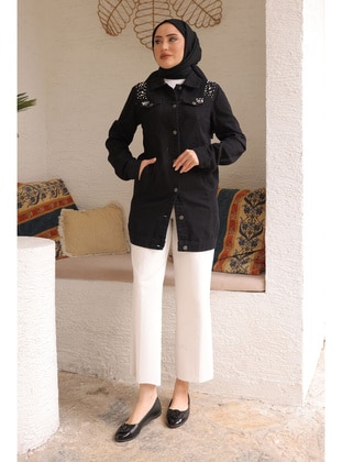 Black - Unlined - Jacket - İmaj Butik