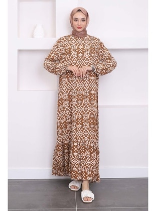 Mink - Unlined - Modest Dress - İmaj Butik