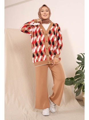 İmaj Butik Mink Knit Cardigan