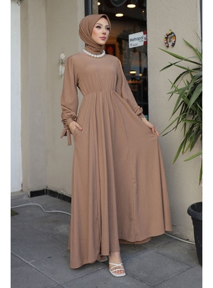 Mink - Unlined - Modest Dress - İmaj Butik