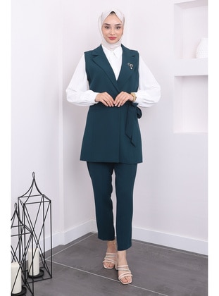 Emerald - Unlined - Suit - İmaj Butik