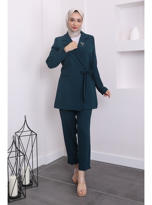 Emerald - Unlined - Suit - İmaj Butik