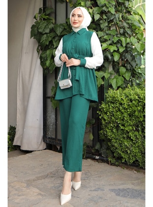 Emerald - Unlined - Suit - İmaj Butik