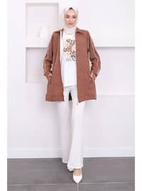 Milky Brown - Unlined - Suit