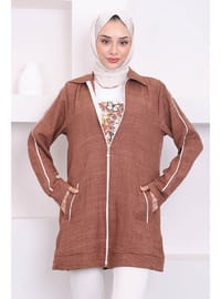 Milky Brown - Unlined - Suit