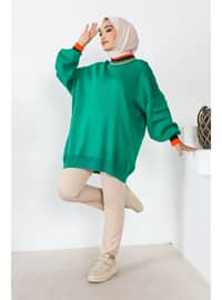 Green - Knit Tunics