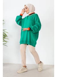 Green - Knit Tunics