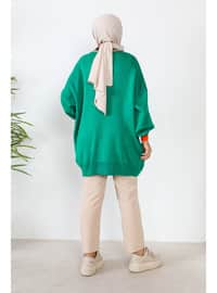 Green - Knit Tunics