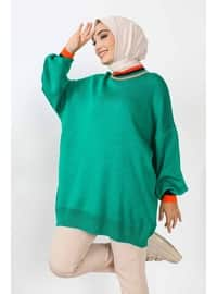 Green - Knit Tunics