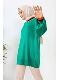 Green - Knit Tunics