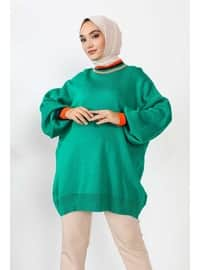 Green - Knit Tunics