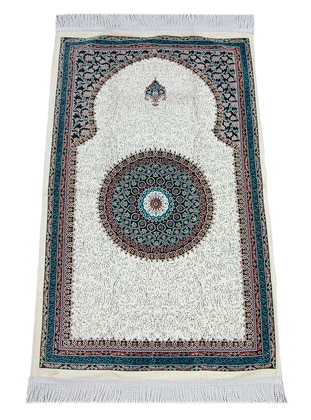 White - Prayer Mat - İhvan