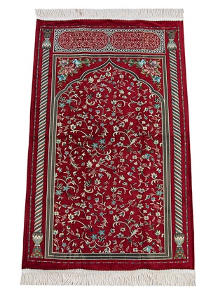 Burgundy - Prayer Mat - İhvan