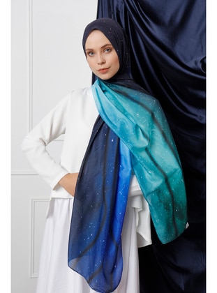 Blue - Shawl - ŞALESS