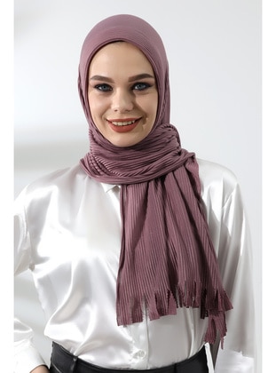 Rose - Plain - Shawl - İhvanonline