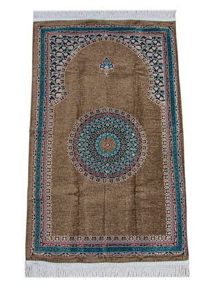 Brown - Prayer Mat - İhvan