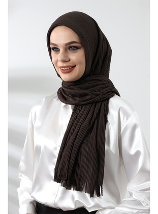 Cream - Plain - Shawl - İhvanonline