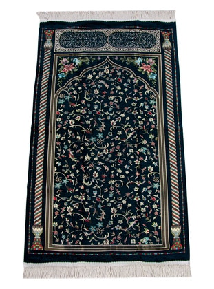 Navy Blue - Prayer Mat - İhvan