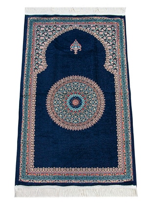 Navy Blue - Prayer Mat - İhvan