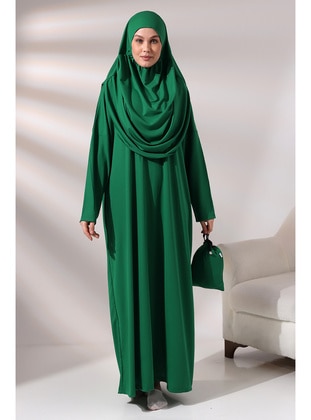 Green - Prayer Clothes - İhvanonline