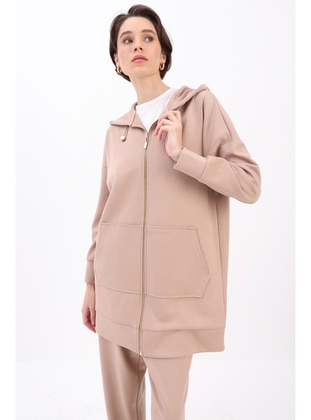 Mink - Hooded collar - Tracksuit Set - ALLDAY