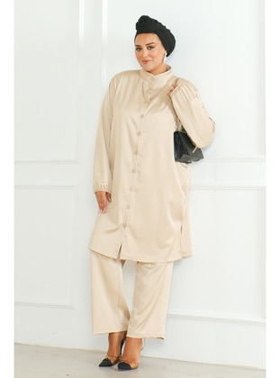 Mink - Plus Size Suit - Maymara