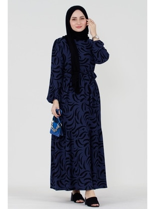 Saxe Blue - Modest Dress - Sevitli