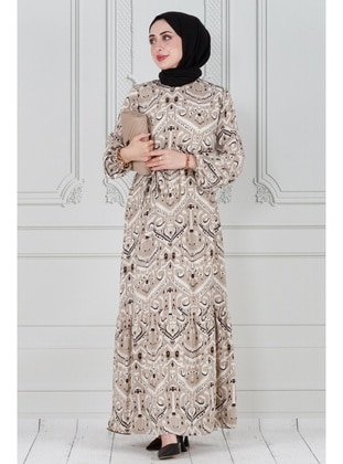 Mink - Modest Dress - Sevitli