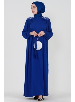 Saxe Blue - Modest Dress - Sevitli