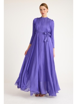 Lilac - Evening Dresses - Olcay