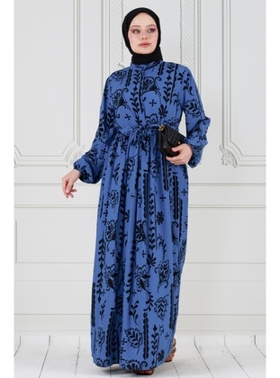 Indigo - Modest Dress - Sevitli